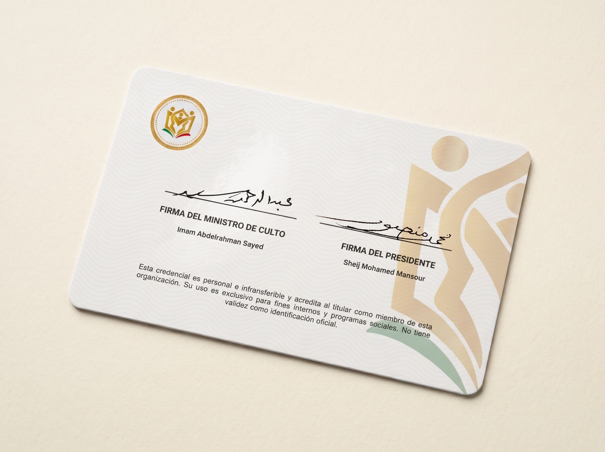 Credencial de membresía